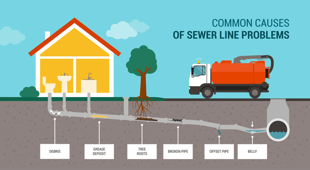 common sewer problems