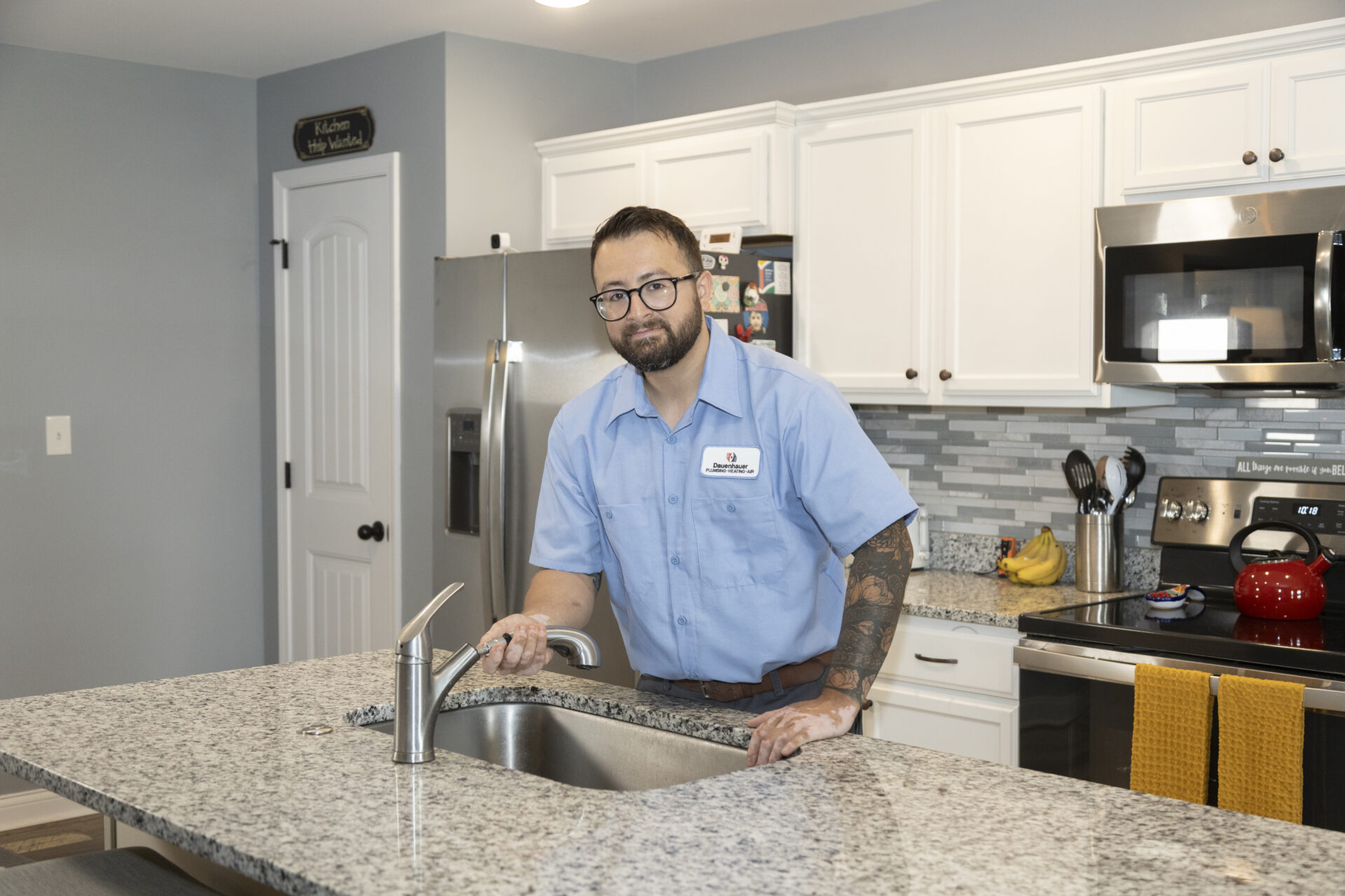 View of Kitchen Plumbing Services in Lexington & Louisville, KY
